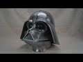 making  the metal darth vader helmet