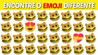 Qual É O Emoji Diferente?🤔 Encontre O Emoji Diferente Em 30 Segundos⌛[Qual É O Emoji Errado?🤔]