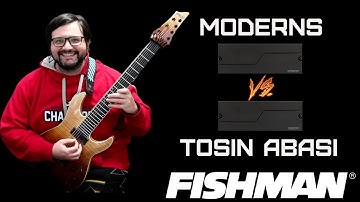 Fishman Fluence Pickup Showdown: Fluence Moderns Vs Tosin Abasi (Animals as Leaders) Signature Set
