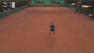 Michaela Laki [WC] - Brenda Fruhvirtova [1] | W40 Heraklion (Coaching Trial) Quarterfinals screenshot 4