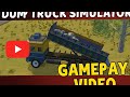 “Realistic Dump Truck Simulator 🚛 | Heavy Load Transport Gameplay”