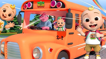 [ 4 MINUTE LOOP ] 🚍 Wheels on the Bus Sound Variations Remix 🎶 || Several Version | Giggle Rhymes