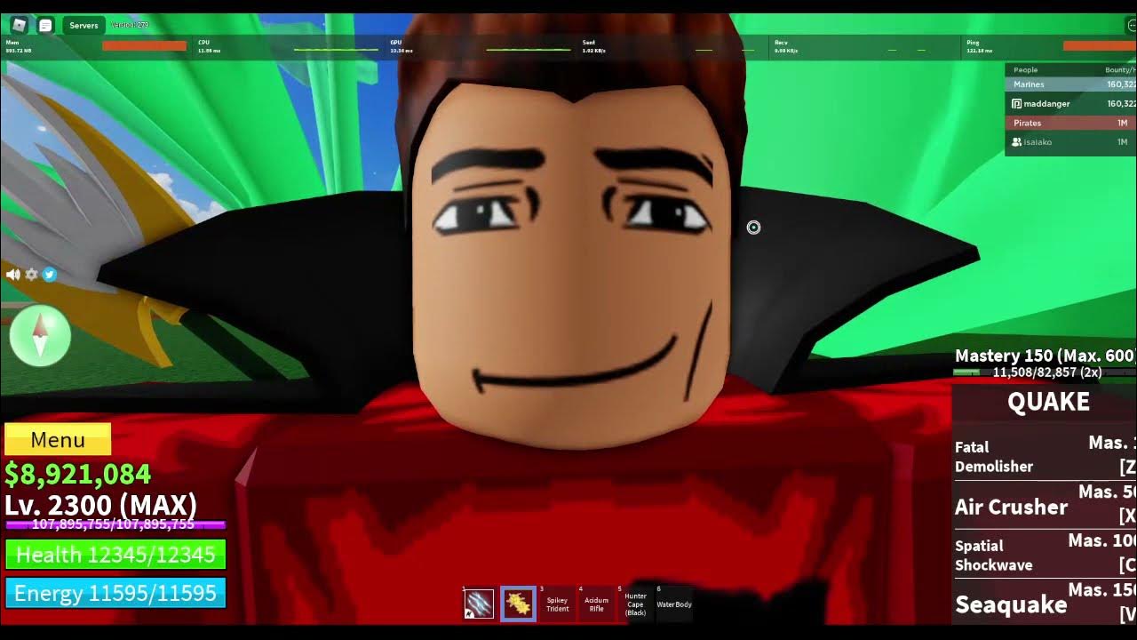 🔴 Blox fruits update 17.2 Quake fruit Showcase YouTube