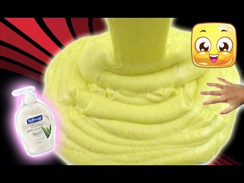 How To Make Slime With Hand Soap Giant Slime Without Glue Borax Baking Soda Cornstarch Flour