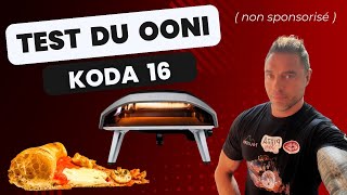 Test du OONI koda 16 avec une pâte à pizza de compétition.