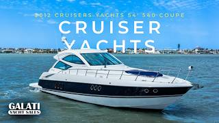 Cruisers Yachts 540 Coupe “Sea Casa III” For Sale | IPS Drives + Fresh Service