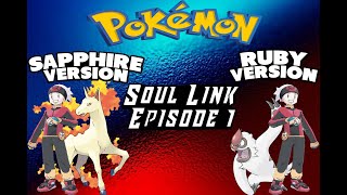 Pokemon Ruby & Sapphire Soul Link Randomizer Challenge! LongPlay Episode 1