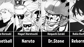 Bleach Characters Drawn by Famous Mangaka