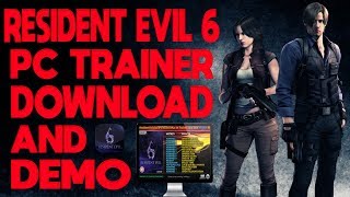 Resident Evil 6 PC Trainer Download And Demo