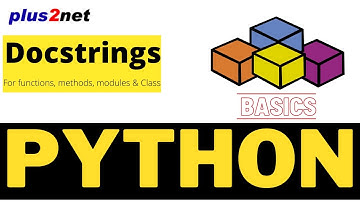 Docstrings for documentation about functions, methods , class and modules in Python using formats