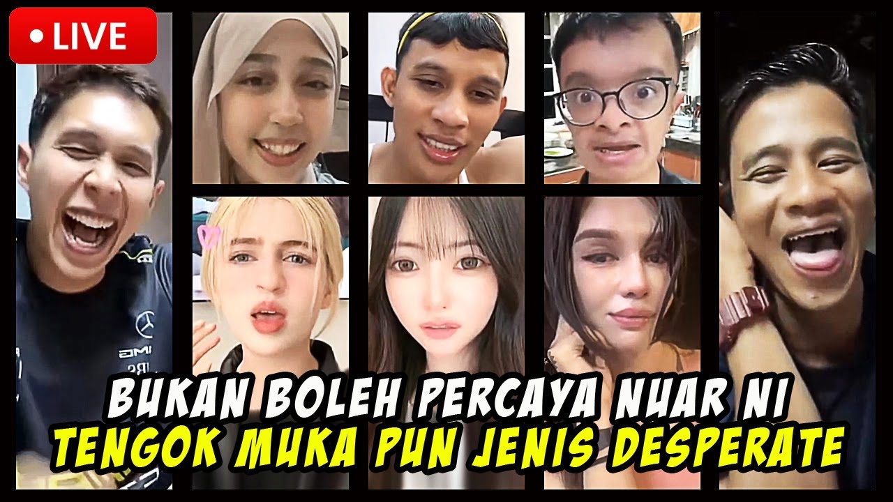 [LAWAK PECAH] Acap & Nuar Bergabung MELETUP! 🤣💥 | 01.10.25  #nuarnakal #live #lawak #random
