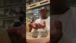 Trying to act normal at a fancy restaurant 😂🍽️#finedining #awkward ##restaurant #fyp #funny