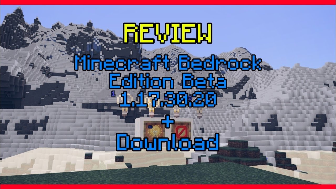 Minecraft Review | Bedrock Edition Beta 1.17.30.20 / Mucha paridad de ...