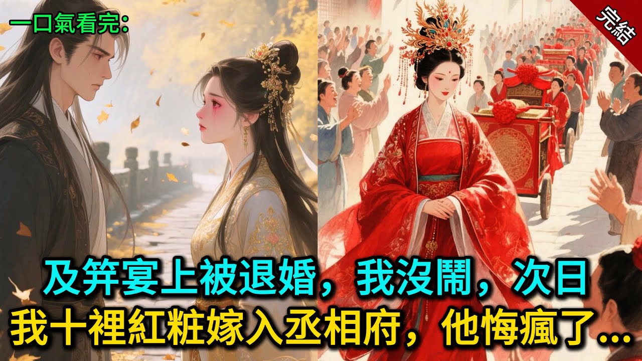 及笄宴上被退婚，我沒鬧，次日，我十裡紅粧嫁入丞相府，他悔瘋了......