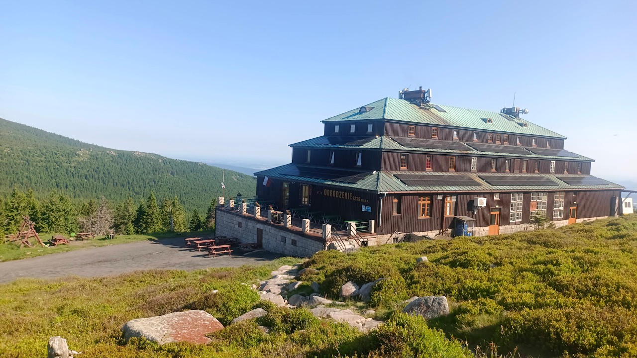 Karkonosze 2025 Powrót ze schroniska Odrodzenie