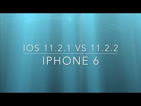 iOS 11.2 beta 3 on the iPhone 5S. 