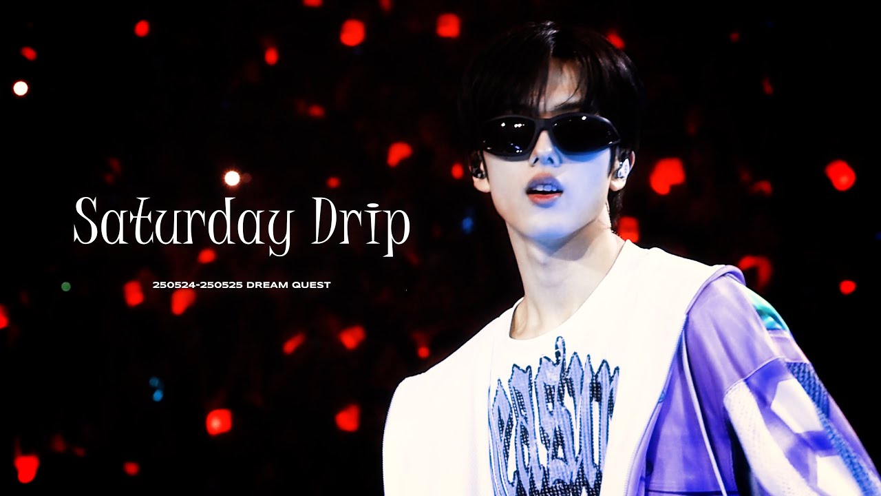 [250524-250525 DREAM QUEST 4K] 지성 직캠 JISUNG Saturday Drip]