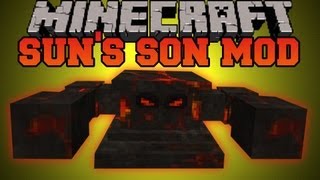 Minecraft Mod Showcase : The Sun's Son - BOSS, DIMENSION, MOBS