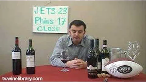 Gary's wine choices with a big JETS WIN! - Episode...