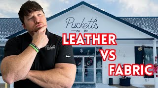 Should You Choose LEATHER or FABRIC For Your Family??