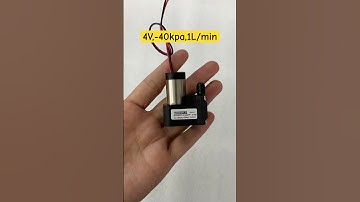 4V Mini Diaphragm Air Pump DC coreless motor pumps #micropump