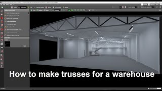How to make the trusses for warehouse