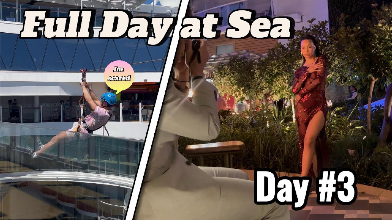 FULL DAY AT SEA ON WONDER OF THE SEAS | DAY #3 - YouTube