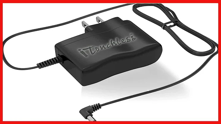 iTouchless AC Power Adapter for Automatic Sensor Trash Cans, Official and Manufacturer Certified