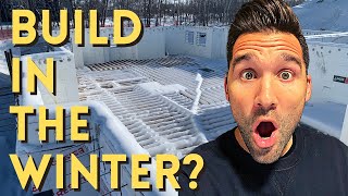 Can You Build A House In The Winter? | Canadian Luxury Builder Explains