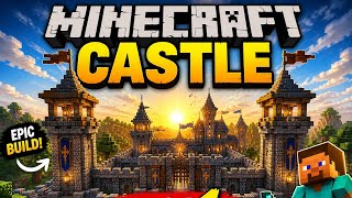 I build minecraft castle 🏯 part1 episode #13 #viralvideo #minecraft #technogamerz 