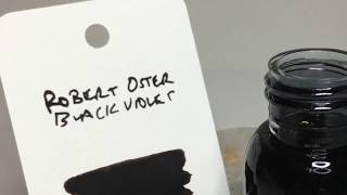 Ink Review: Robert Oster Signature Ink - Black Violet