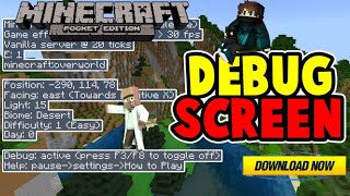 How to download JAVA/enable F3 debug screen for Minecraft PE||Hindi||#minecraft#minecraftpe