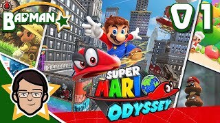 Mario Odyssey - Part 1 - Badman Gaming