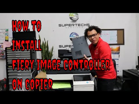How to install Fiery image controller on a Copier!!!