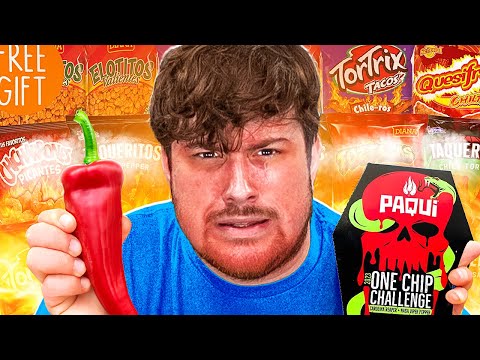 We Tried The Worlds Hottest Snacks