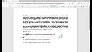 DBMS Question Session Task No 36 | 1st Year | Semester 01 | Java Institute | Dinul Kovida Perera