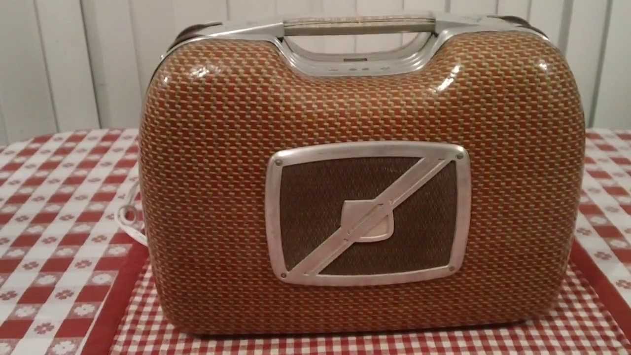 Motorola 68L11 Vintage Portable Radio from 1948/49 YouTube