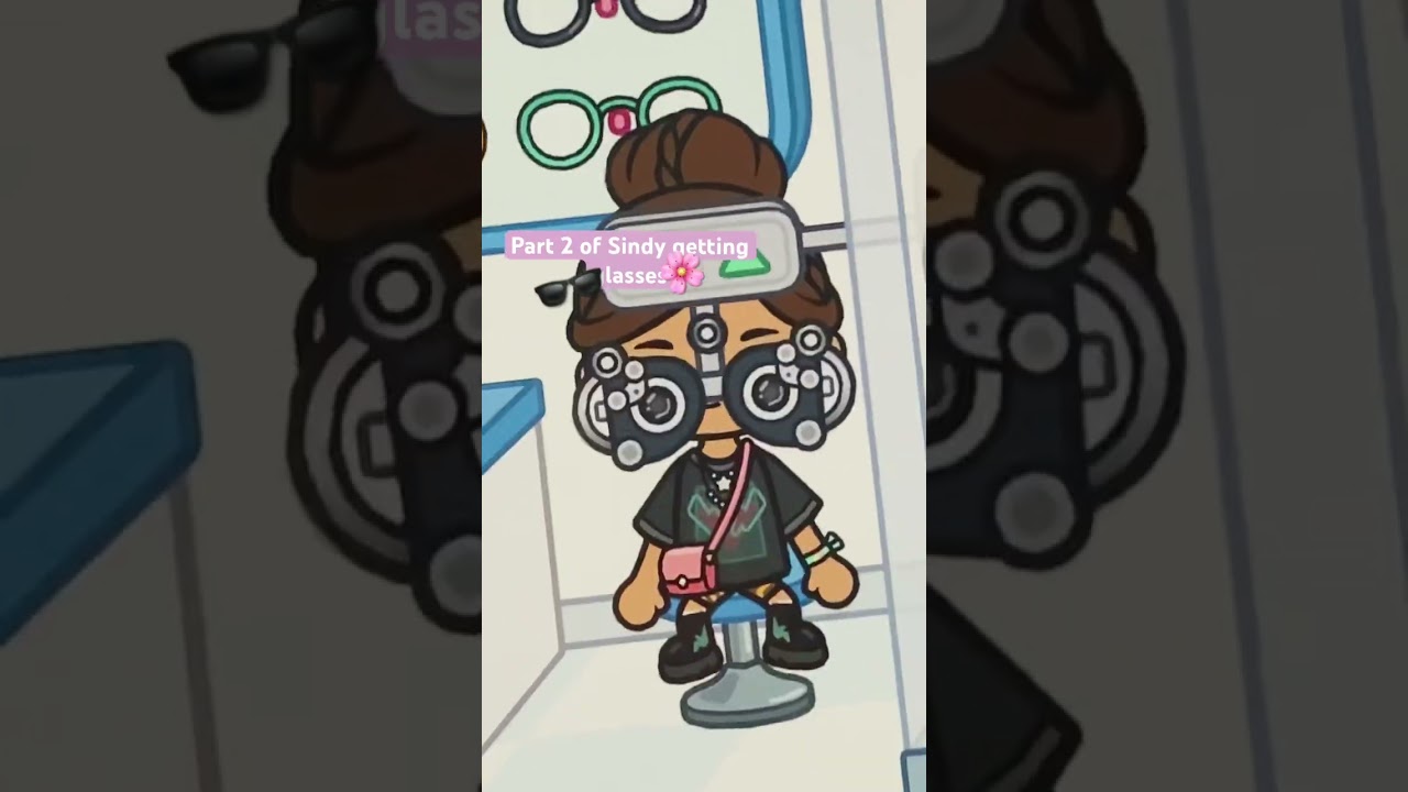 Part 2 of Sindy getting glasses🌸😄🥰