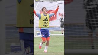 モンテレイ合宿初日から“白熱のミニゲーム”!! 初合流の #鎌田大地 も溌剌とプレー!! #FIFAワールドカップ #本気で楽しむならDAZN #サッカー日本代表