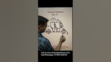 Find out Equivalent Resistance between two terminal #electricalengineering