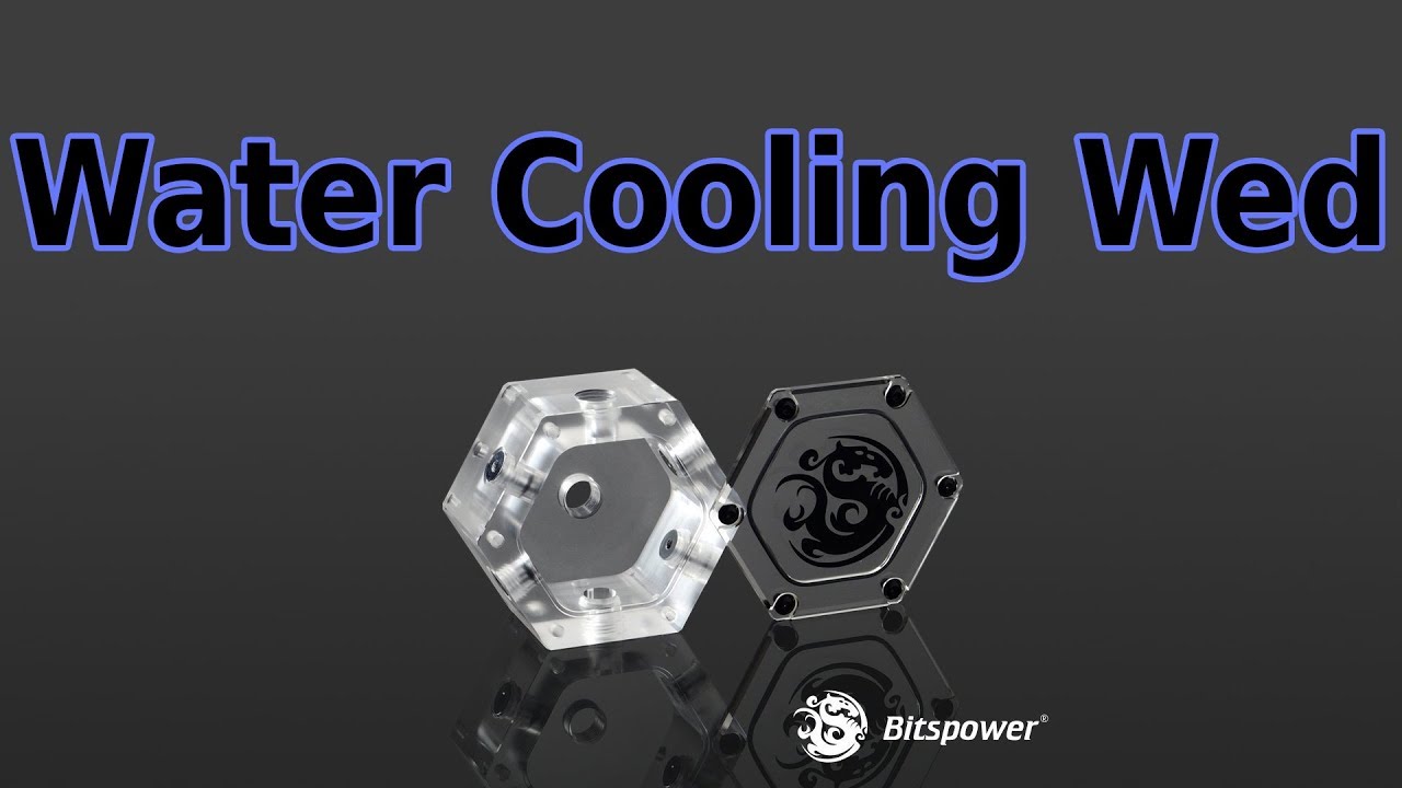 BITSPOWER HEXAGON 40 RESERVOIR - WATER COOLING WED