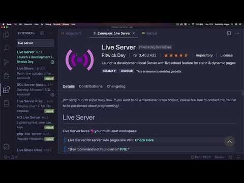 1. Tutorial JavaScript ES6 | Mengatur Workspace