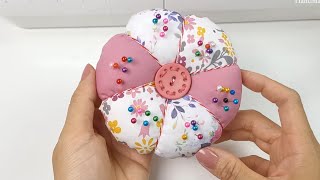 Make Pin Cushion from Fabric Scraps | Sewing Tips and Tricks #65