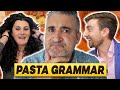 Italian Chef Reacts to PASTA GRAMMAR (An American Cooks for his Italian Wife)