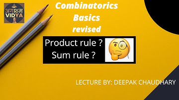 Distributions(Combinatorics) Lecture -1