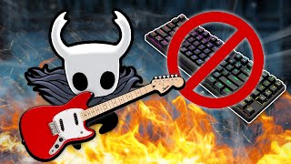 Beating Hollow Knight using a Guitar