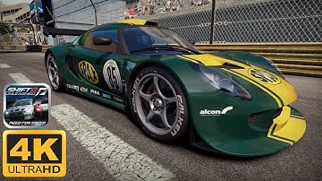 NEED FOR SPEED Shift 2 Monaco LOTUS EXIGE S (4K 60fps GTX 1080 TI)