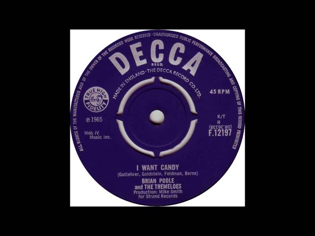 Brian Poole & The Tremeloes - I Want Candy