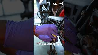 How to Lube Motorcycle Chain | Vista Auto Chain Lube Evo Easy Tutorial