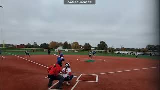 Freshman Abi Monroe Fall 23 Pitching Highlights